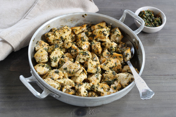 Filets de poulet à la chermoula. Silvia Santucci