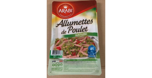 Lardons Arabi rappelés pour Listeria. 
