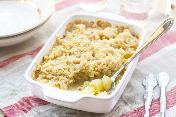 Pour profiter des dernières courgettes : une nutritionniste partage une délicieuse recette de crumble !