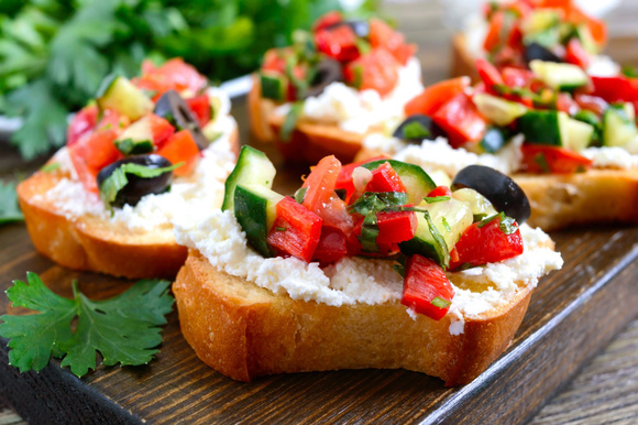 Les recettes inratables de bruschettas chèvre