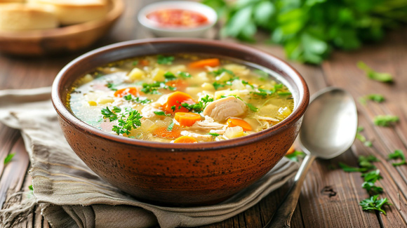 “C’est vraiment mon repas du dimanche soir” : à l’approche de l’automne, cette recette de soupe de poulet est idéale !