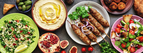 Cuisine levantine Adobe Stock