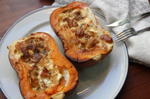Butternut farcie au chèvre. 750g