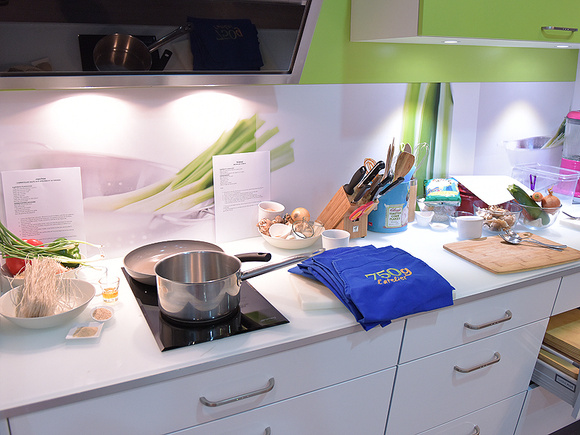 Espace cuisine, îlot coté gauche