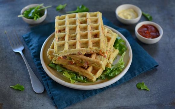 Voici nos meilleures recettes de gaufres salées qui enchanteront petits et grands !