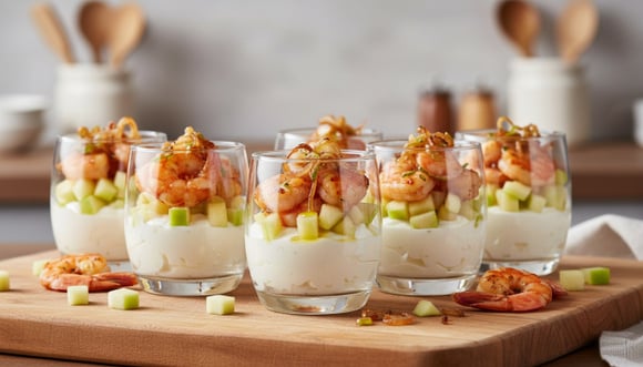 10 idées recettes de verrines de Noël salées, faciles et pas chères pour les fêtes