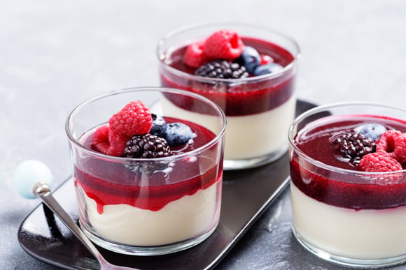 Les recettes faciles de panna cotta