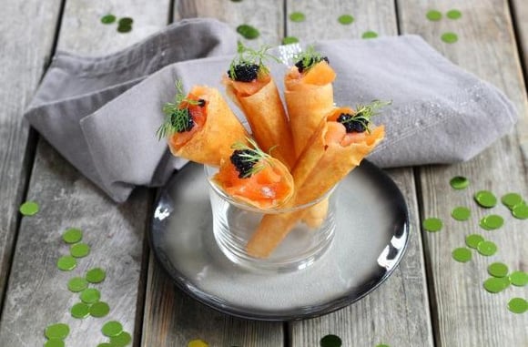 Recettes à base de saumon fumé. Silvia Santucci