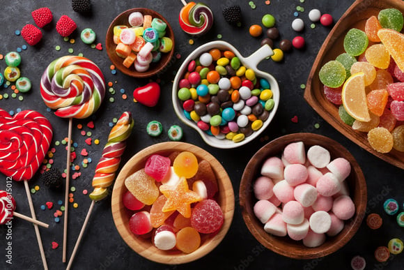 Les bonbons gagnent du terrain face au chocolat en France : voici pourquoi !