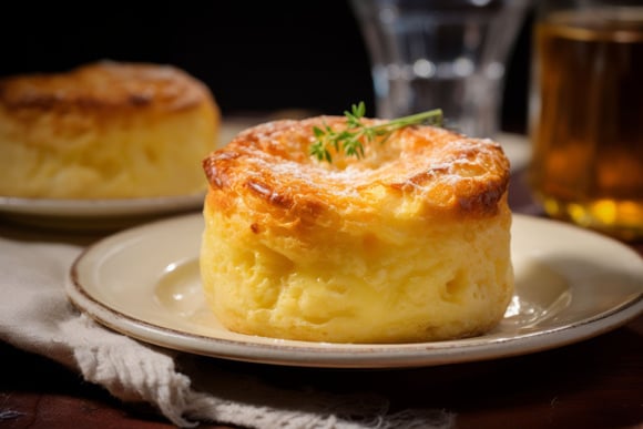 Cyril Lignac partage sa version du soufflé au fromage XL idéale pour les repas en famille !