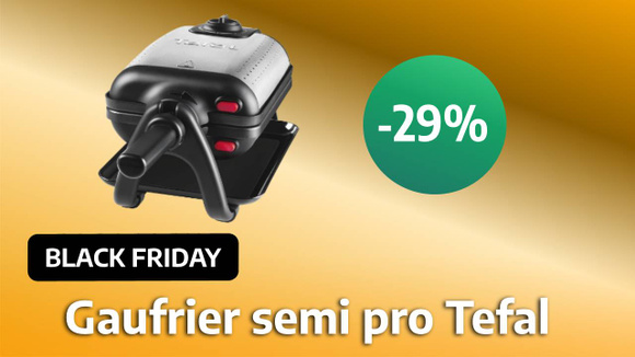 Black Friday : ce gaufrier semi-professionnel Tefal à prix réduit, ne manquez pas l’offre !