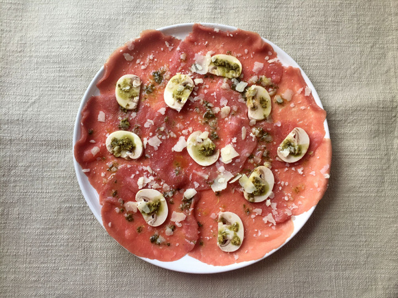5 façons de pimper  un carpaccio