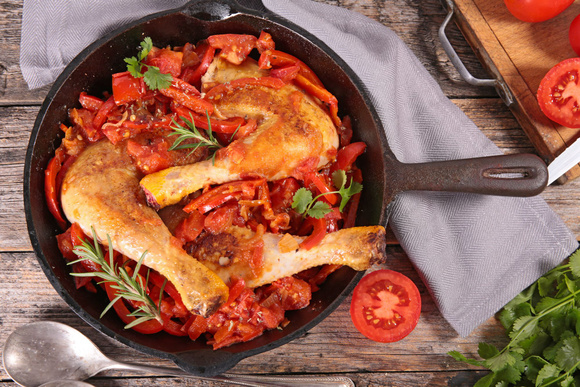 Recette à voler : le poulet Basquaise de Philippe Etchebest