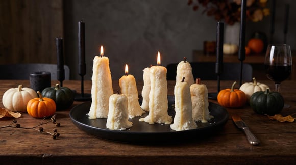 Effet waouh garanti à Halloween : la recette facile des bougies trompe-l'œil comestibles façon Raffaello