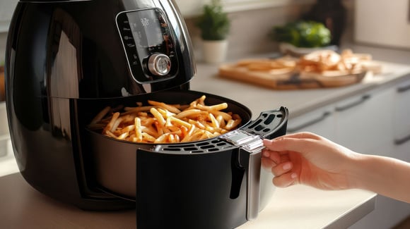 La cuisson des frites au Air fryer est-elle vraiment moins calorique ? Une diététicienne répond enfin à la question !