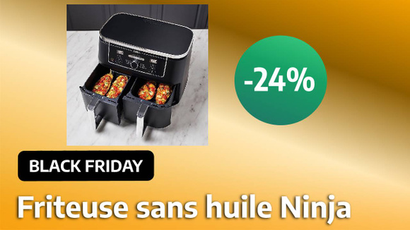 Black Friday Week :  économisez plus de 60 euros sur la friteuse sans huile NINJA avec cette offre !