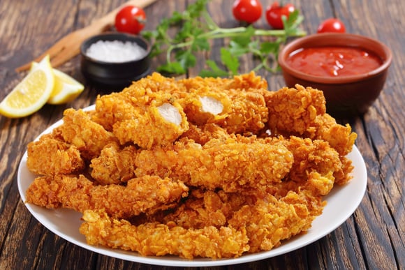 Nuggets de corn flakes. Adobestock