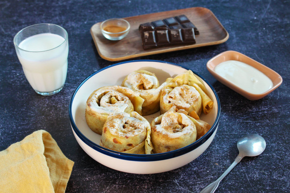 Pour la Chandeleur, testez cette recette de crêpes à la cannelle façon cinnamon rolls