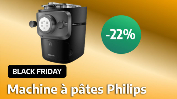 Black Friday : le prix de cette machine à pâtes Philips a chuté, profitez-en !