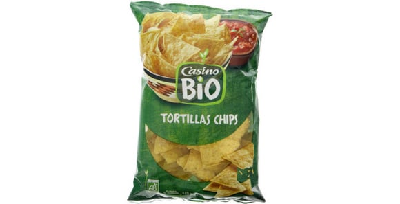 Les tortillas chips de Casino bio sont rappelées. 