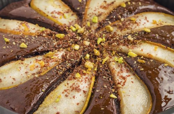 Tarte poire-chocolat, 750g