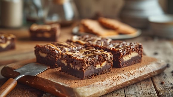 “Un gâteau 100% US” : Cyril Lignac partage sa recette du brownie aux cacahuètes (avec sa petite astuce en plus)