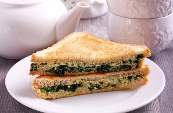 Croque épinards et fromage frais. 750g