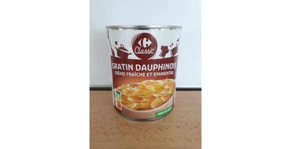 Ce gratin dauphinois en conserve rappelé à cause de la présence… de raviolis