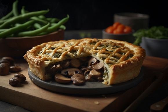 “Pour se réchauffer” : Laurent Mariotte propose sa savoureuse recette de tourte aux champignons !