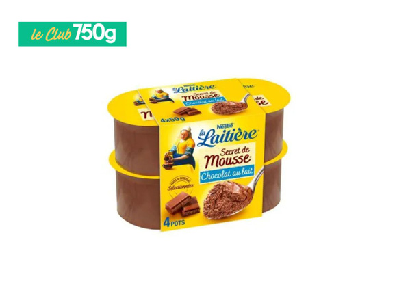 Avec le Club 750g, faites des économies : voici 3 offres pour récupérer de l’argent sur l’achat de mousses au chocolat, granola et du lait protéiné