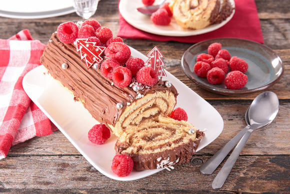 Comment réussir sa bûche de noël sans lactose ?