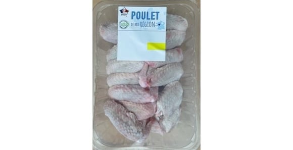 L'une des marques de poulet rappelées. 
