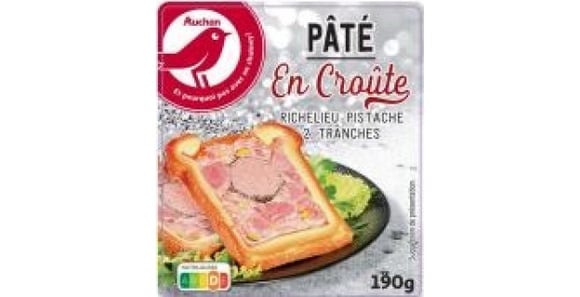 Voici l'un des pâtés rappelés. 
