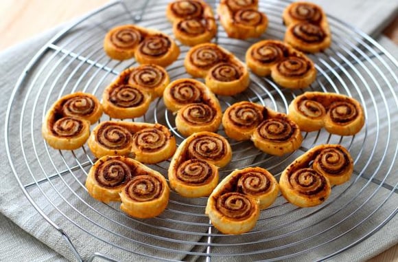 Palmiers apéro aux tomates séchées - 750g  