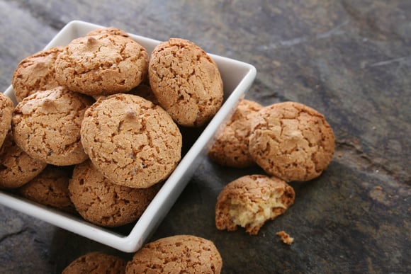 Amaretti pour un cadeau de Noël. Adobestock