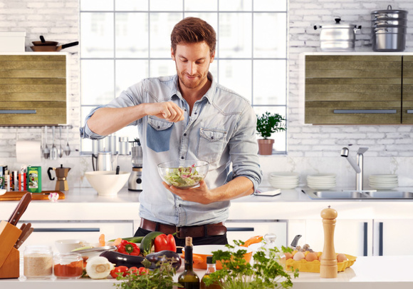 Les hommes qui mangent des légumes sont plus sexy