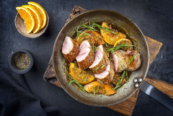 Filet mignon de porc à l’orange Adobe Stock
 