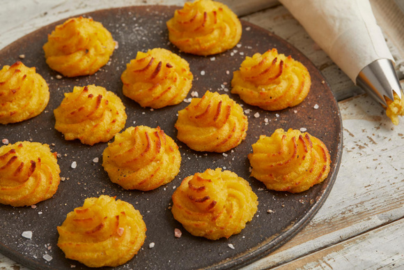 Ne les achetez plus : faites vos pommes duchesse maison pour Noël, c’est très simple