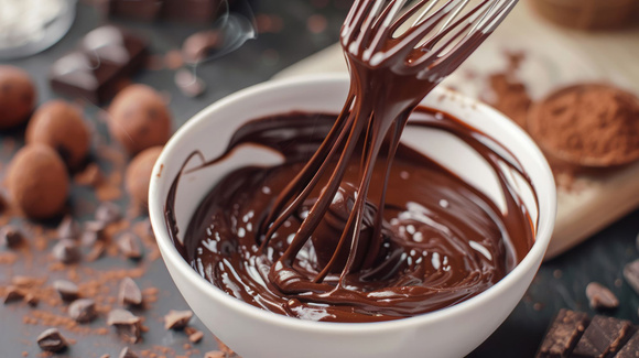 Macarons, biscuit, gâteau roulé…Christophe Michalak partage sa recette de ganache au chocolat à tout faire