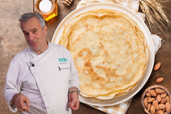 Chef Damien est formel : si vos crêpes sont cassantes, c’est que vous ne respectez pas cette étape