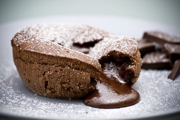 Fondant au chocolat. Adobestock