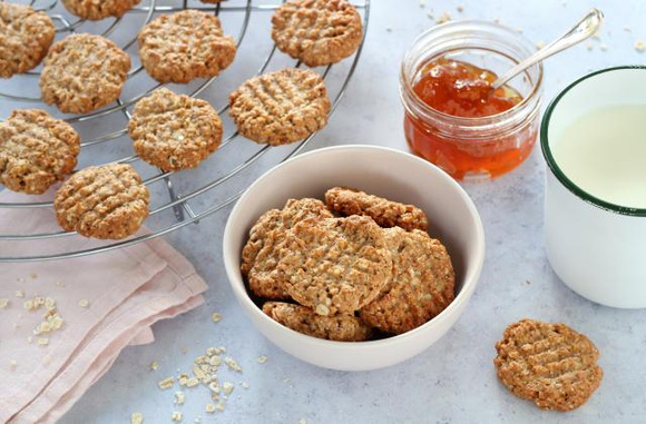Biscuits aux flocons d'avoine. Silvia Santucci