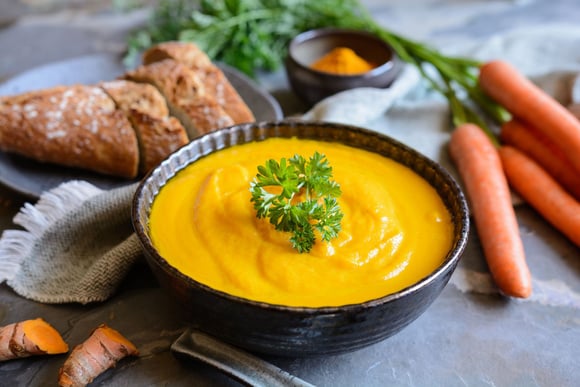 Oubliez les carottes râpées pour cet automne, misez sur la soupe CC à la carotte et au cumin !