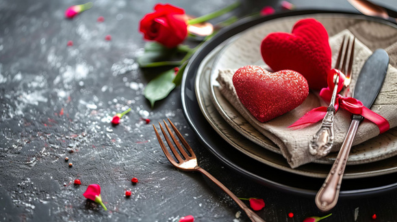 Saint-Valentin : le menu facile et rapide pour un repas romantique en amoureux !