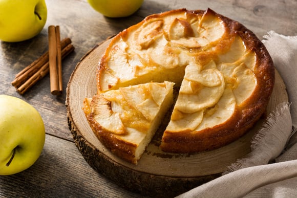 Ce gâteau aux pommes ultra simple est prêt en quelques minutes et super modulable