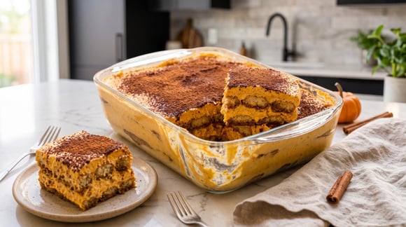 Un tiramisu à la citrouille : une délicieuse recette venue d'Italie pour célébrer l'automne avec gourmandise