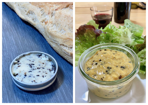 Beurre truffé et brouillade aux truffes / Pascale Weeks