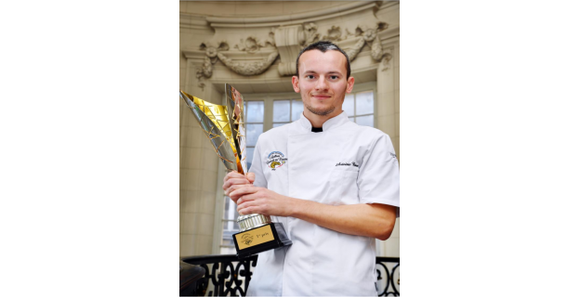 Antoine Boidron a reçu le prix du meilleur Croissant au beurre de France 2022. Crédits Frédéric Vielcanet
