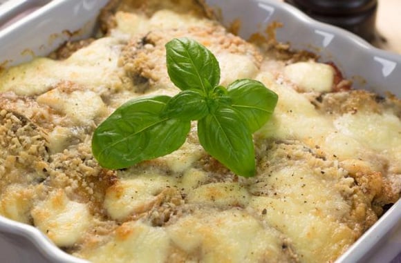 Parmigiana d'aubergines. Pascale Weeks