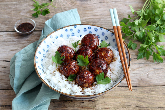 Boulettes thaï végétaliennes. Silvia Santucci